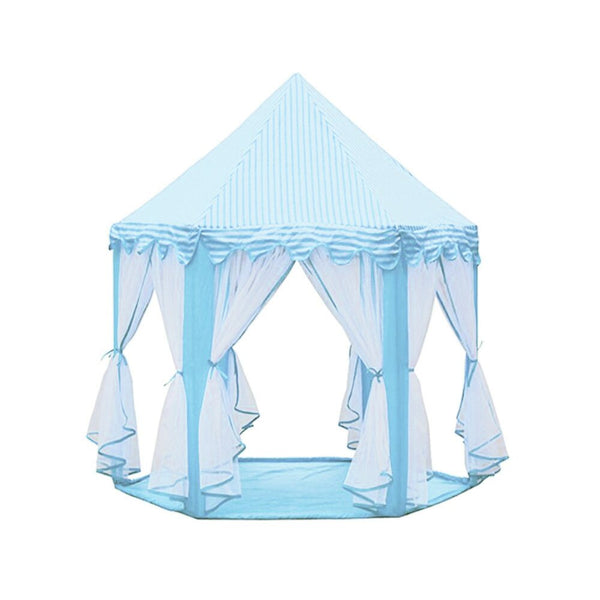 WJ3003B - Little J Girl Princess Pink Castle Tents Portable Children Outdoor Garden Folding Play Tent Lodge Kids Balls Pool Playhouse