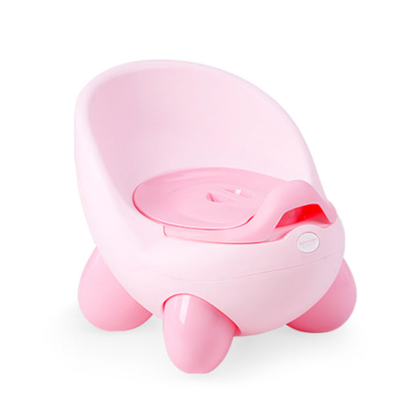 Pink - Baby potty toilet bowl training pan toilet seat children's pot kids bedpan portable urinal comfortable backrest cartoon cute pot