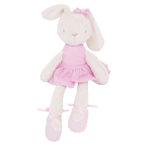 Pink Stripe - Cute 45cm Large Soft Stuffed Animal Bunny Rabbit Toy Baby Kid Girl Sleeping Stufed Toys Pets