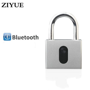 Default Title - Free Shipping Anti-theft Keyless Mobile Phone APP Unlock Waterproof Smart Bluetooth Pad Lock,