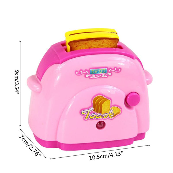 Bread machine - Kid Boy Girl Mini Kitchen Electrical Appliance Washing Sewing Machine Toy Electric iron Dummy Pretended Play air conditioning