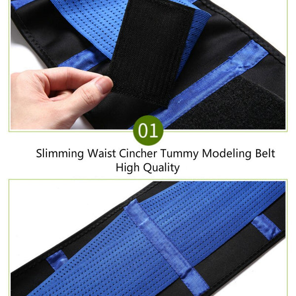 [variant_title] - Women Slimming Belts Body Shaper Waist Trainer Modeling Waist Cincher Trimmer Tummy Latex Female Postpartum Corset Shapewear