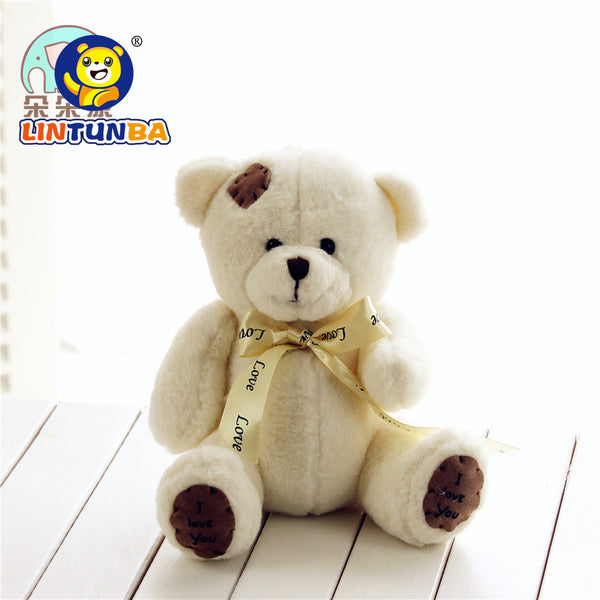 [variant_title] - 1pc 15cm Patch Bear Dolls Teddy Bear Soft Toy Bear Wedding Gifts Baby Toy Birthday gift brinquedos Soft toys