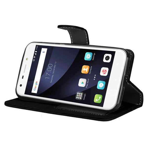 [variant_title] - Flip Bag For ZTE Blade A6 Case High Quality Flip Leather Case For ZTE Blade A6 Wallet Style Stand Cover For ZTE Blade A6 Lite