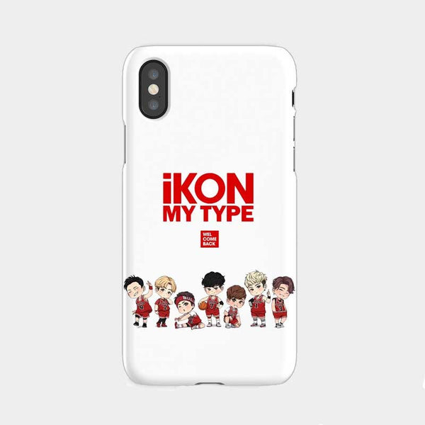 Khaki / For iphone 5 5s SE - IKON KPOP Boy Group hard PC Phone Matte plastic Case Cover For iphone 4 5 6  7 8 PLUS X back Coque Fundas Capa