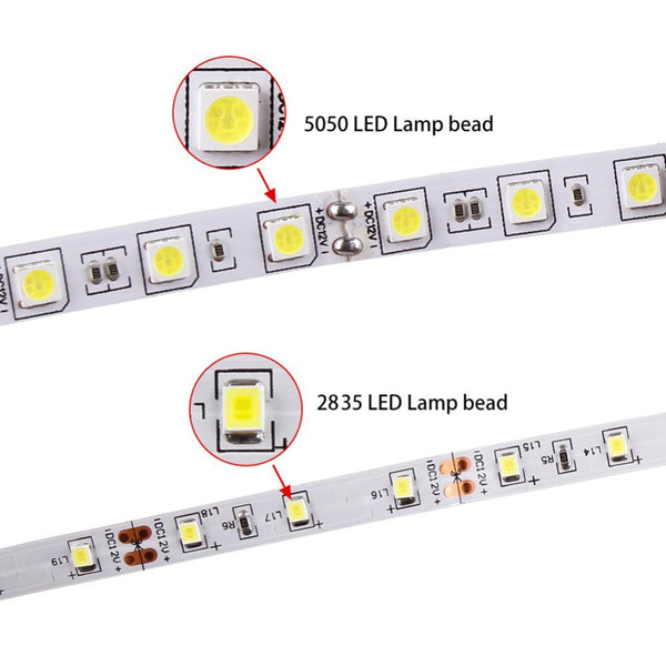 [variant_title] - LED Strip Light DC 12V SMD 2835 5050 Flexible Diode Ribbon Tape RGB 5M 10M 15M 44Key Power Remote Full Set Waterproof Lighting