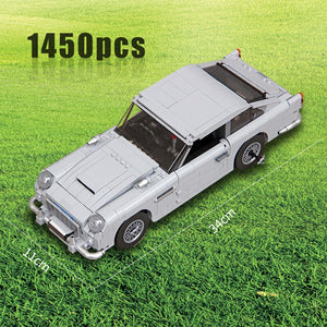 [variant_title] - Compatible withTechnic Series 10262 Aston Martin DB5 Set Building Blocks Bricks Children Car Model Gifts Toys (Silver)