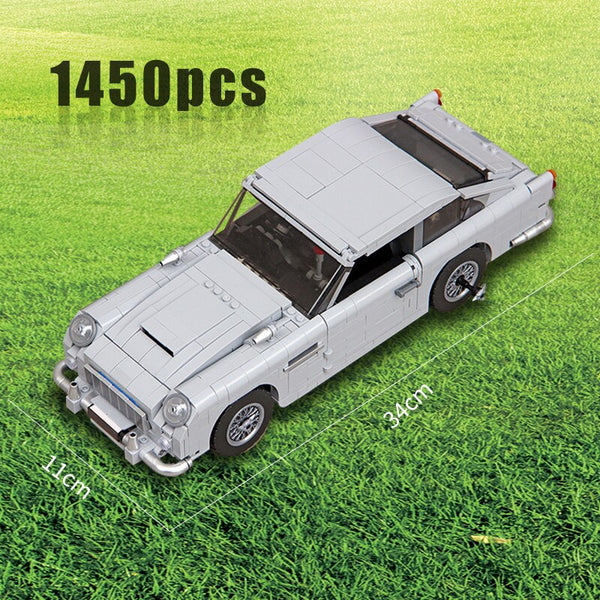 [variant_title] - Compatible withTechnic Series 10262 Aston Martin DB5 Set Building Blocks Bricks Children Car Model Gifts Toys (Silver)