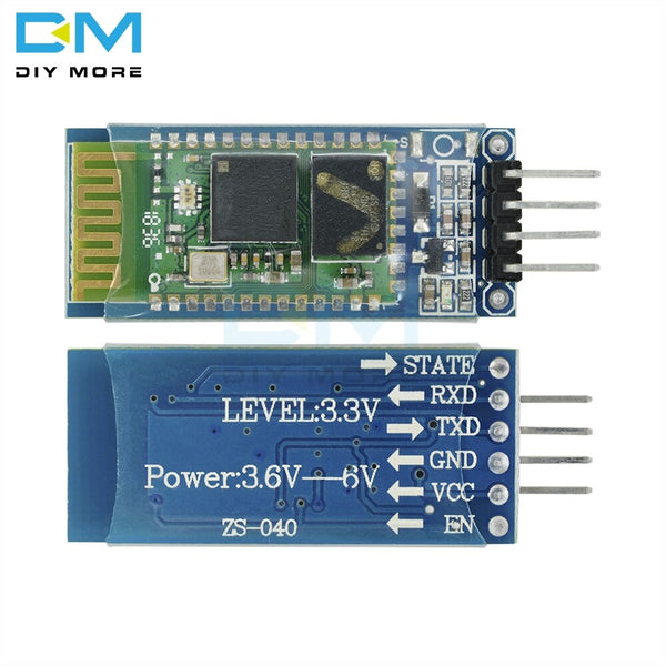 [variant_title] - HC-05 HC05 Wireless Module Compatible For Arduino Serial 6 Pin Bluetooth RF Receiver Transceiver Module RS232 Master Slave Board