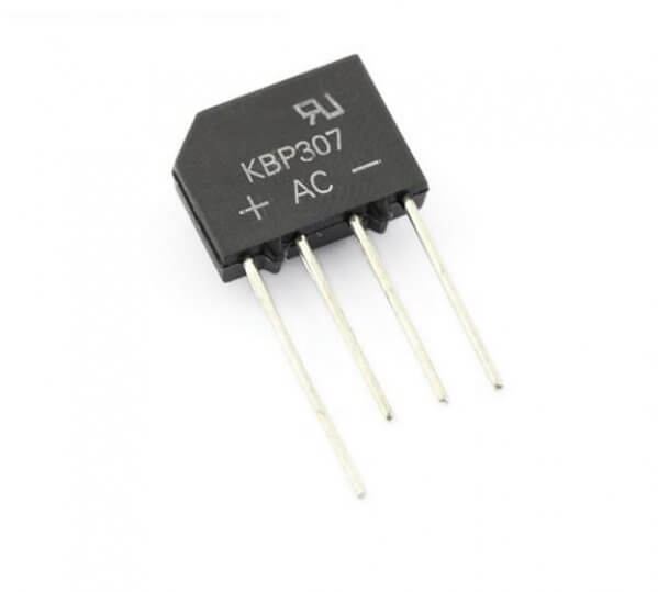 [variant_title] - 10PCS 3A 1000V KBP307 diode bridge rectifier KBP 307 power diode electronica componentes
