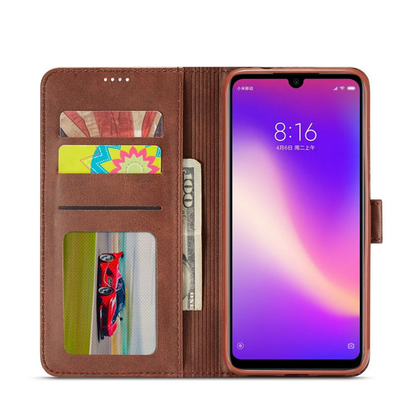 [variant_title] - Leather Wallet Case For Xiaomi Redmi Note 7 note 7 pro Card Holder Flip Case For Xiaomi Redmi Note 7 Cover Coque Funda