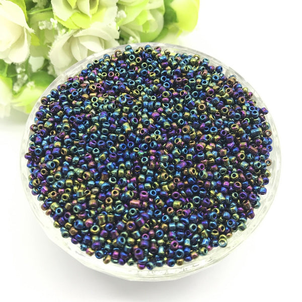 51 - 1000pcs 2mm Charm Czech Glass Seed Beads DIY Bracelet Necklace For Jewelry Making Accessories