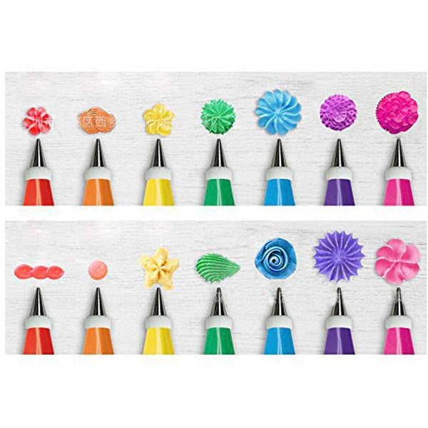 [variant_title] - 48Pcs/set Cake Decorating Good Quality Stainless steel Icing Piping Nozzles Pastry Tips Set Cake Baking Tools Accessories