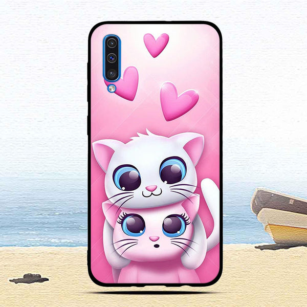 For Samsung Galaxy A50 Case Cartoon Animal Fashion Protective cover Luxury TPU Slicone cases mobile phone shells fundas coque