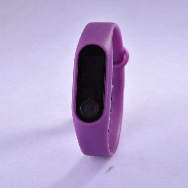 purple - Relogio Led Digital Student Sport Watch Pink Silicone Women Watches Boy Brand Men Military Wristwatch Children Clock Reloj Mujer