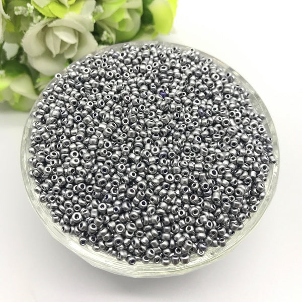 24 - 1000pcs 2mm Charm Czech Glass Seed Beads DIY Bracelet Necklace For Jewelry Making Accessories