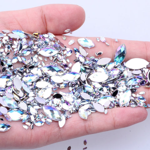 48000 PCS 48 Colors Rhinestones for Diamond Painting Kit Diamond Painting  Round Diamonds for DIY Diamond Painting Crafts 