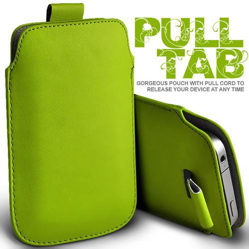 green / 73x134mm - Universal pouch case For Samsung A6S A3 A5 A7 2017 case cover Pull Tab Leather Sleeve Bag for Samsung A310 A510 A710 phone case