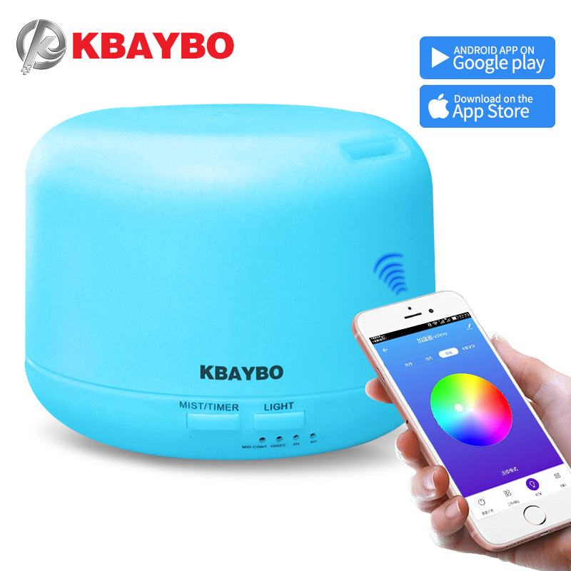 [variant_title] - KBAYBO Air Humidifier with APP Remote Control Electric Aroma Essential Oil Diffuser Aromatherapy mist maker for home bedroom