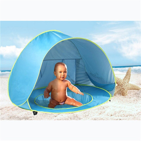 [variant_title] - Children'S Tent For Kids Teepee House For Tent Baby Play Tent sunshade Beach Sun Protection Swimming Pool Ball Tent Indoor Bath