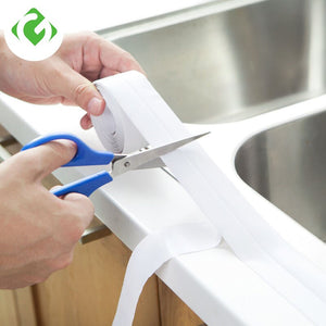 [variant_title] - DIY Kitchen bathroom waterproof mildew tape corner line corner seam moisture proof mold protection Right angle Self-adhesive PVC