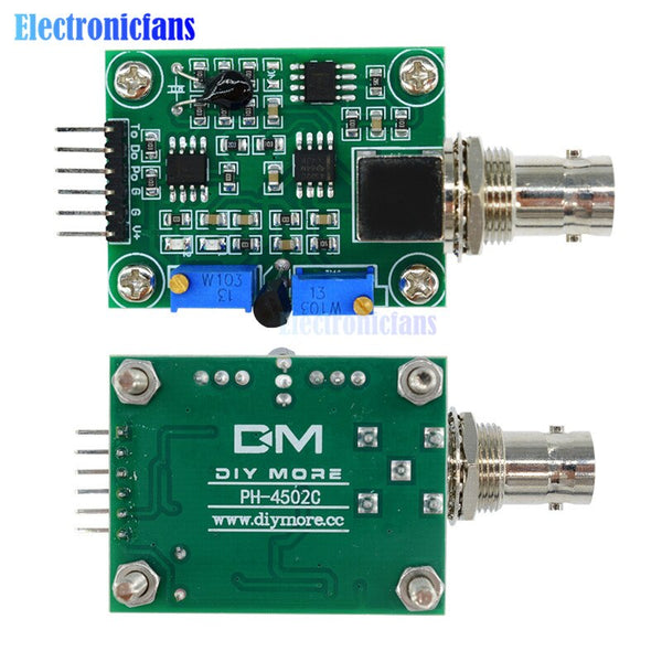 [variant_title] - 1Set Liquid PH 0-14 Value Detection Regulator Sensor Module Monitoring Control Meter Tester + BNC PH Electrode Probe For Arduino