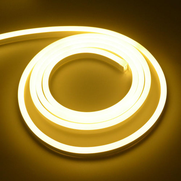 Warm White / 10M - 220V Neon Light Strip Flexible Outdoor Christmas Holiday Fairy LED Strip Rope Tube SMD 2835 120LEDs/M Strip Lamp With EU Power