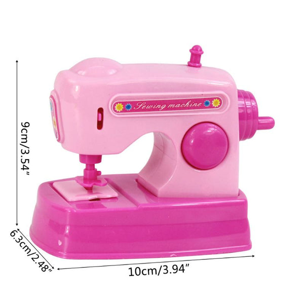 Sewing machine - Kid Boy Girl Mini Kitchen Electrical Appliance Washing Sewing Machine Toy Electric iron Dummy Pretended Play air conditioning