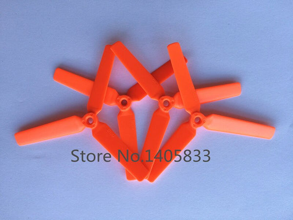 Orange - 2016 New 24pcs / 12Pairs Enhanced Edition 5045 3D 3-blade glaze Props Propellers For FPV Mini QAV250 ZMR 250 270 280 Quadcopter