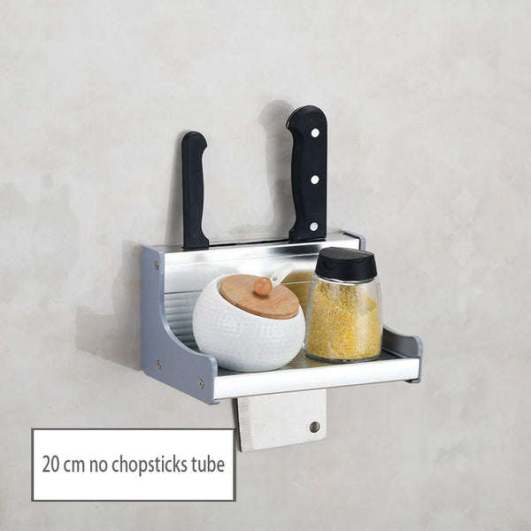 [variant_title] - Black Space Aluminum Kitchen Storage Multifunction Kitchen Racks Tool Seasoning Holder Household Organization
