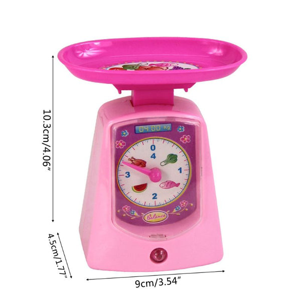 Electronic scale - Kid Boy Girl Mini Kitchen Electrical Appliance Washing Sewing Machine Toy Electric iron Dummy Pretended Play air conditioning