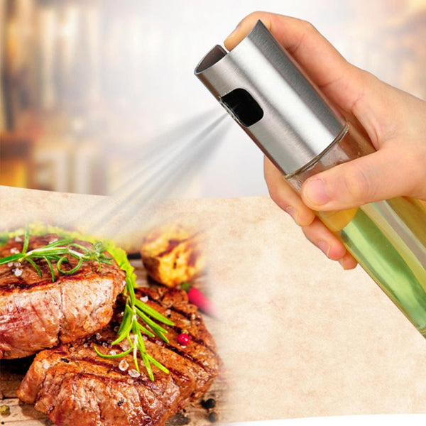 [variant_title] - Kitchen Glass Olive Oil Sprayer Oil Spray Empty Bottle Vinegar Bottle Oil Dispenser for Cooking Salad BBQ Kitchen Baking