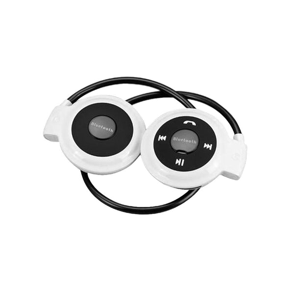 White - Vapeonly 503 Mini Bluetooth Headphone w/Handsfree MP3 Player Wireless Stereo Sport Headset Support TFCard FM Headband Headphone