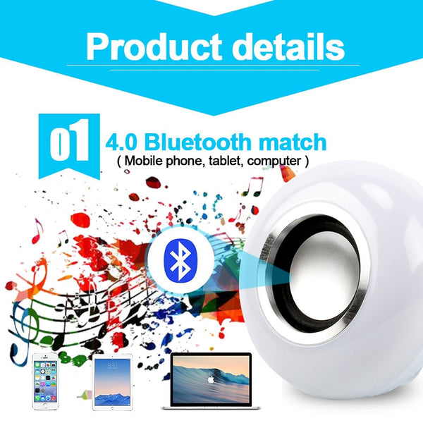 [variant_title] - Smart E27 RGB Bluetooth Speaker LED Bulb Light 12W Music Playing Dimmable Wireless Led Lamp with 24 Keys Remote Control