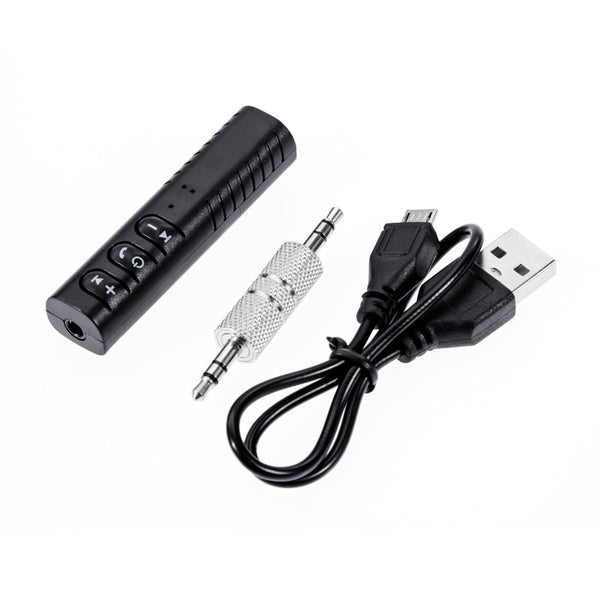 [variant_title] - Rovtop Mini 3.5mm Jack Bluetooth Car Kit Handsfree Music Audio Receiver Adapter Auto Bluetooth AUX for Speaker Headphone Car Z2