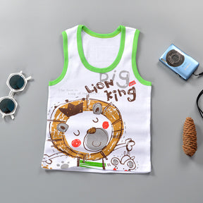 G / 12M - Summer Cute Cartoon 2PCS Kids Baby Boys Girls Floral Vest Top Shorts Pants Set Clothes Children Pajamas Girls Clothing Sets DS9