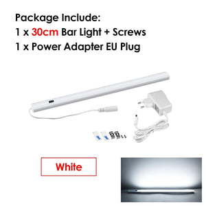 White 30cm - Kitchen Lights Accessories Hand Sweeping Sensor Under Cabinet Led Strip Bar Lights 5W 6W 7W DIY Kitchen Bedside Lights LED Lamp