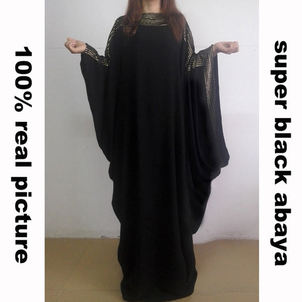 [variant_title] - plus size S~6XL quality new arab elegant loose abaya kaftan islamic fashion muslim dress clothing design women black dubai abaya
