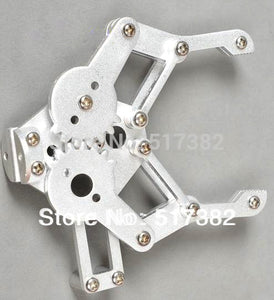 [variant_title] - Freeship 1set 2 DOF Aluminium Robot Arm Clamp Claw Mount kit (No servo) Un-assembly Fit for Arduino