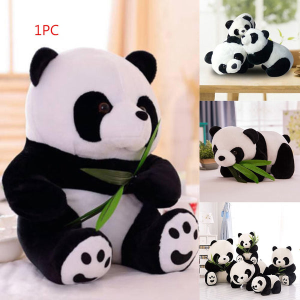 [variant_title] - 9-16cm 1 piece large size Panda Doll Plush Toy baby bear pillow panda cloth doll kids toys baby birthday gift for Children