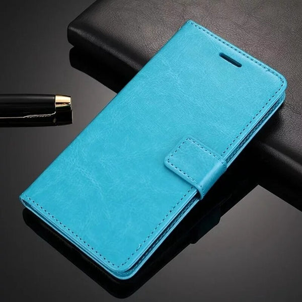 Blue / For Samsung A10 - PU Leather Case for Samsung Galaxy A50 A30 A70 A10 A20 M10 M20 M30 2019 Flip Fashion A 50 Wallet Case Viewing Stand Card Slots