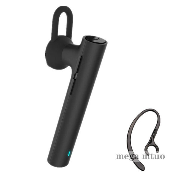 Black - Original Xiaomi Mi Bluetooth 4.1 Headset earphone wireless Youth Edition Xiaomi Bluetooth Handsfree Earphone with Build-in Mic