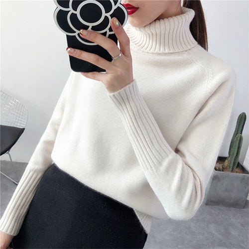 Surmiitro Sweater Female 2019 Autumn Winter Cashmere Knitted Women Sweater And Pullover Female Tricot Jersey Jumper Pull Femme