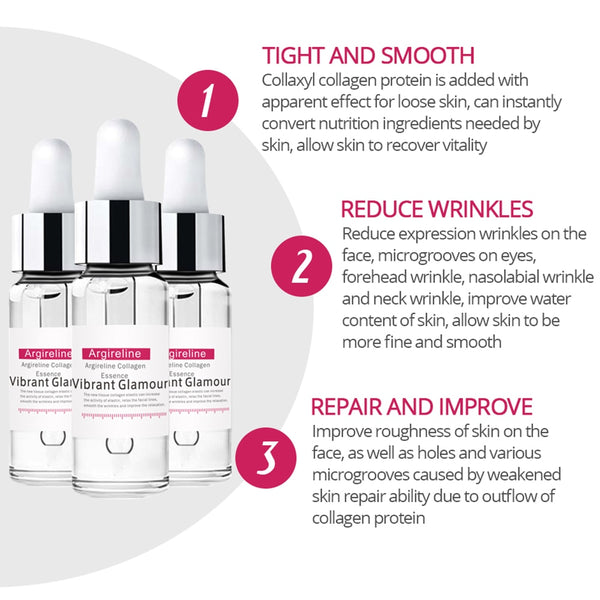 [variant_title] - VIBRANT GLAMOUR Argireline Collagen Peptides Face Serum Cream Anti-Aging Wrinkle Lift Firming Whitening Moisturizing Skin Care
