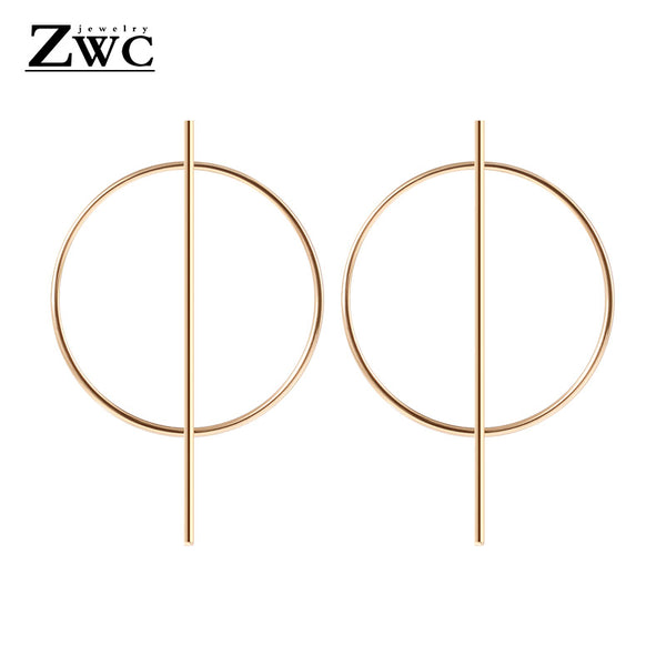 ZWC Fashion New Women's Acrylic Drop Earrings Hot Selling Long Dangling Earrings Gift For Women Party Wedding Jewelry Brincos