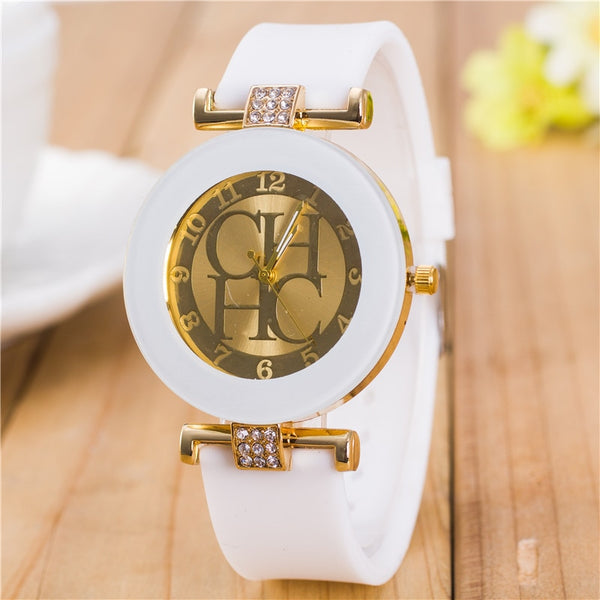 [variant_title] - Watch Women Logo 2019 Ladies Designer Watches Luxury Brand Famous Montre Femme High Quality Rhinestone Gold Charm Bracelet
