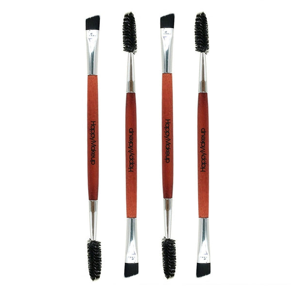 [variant_title] - 2018 NEW Eyebrow Brush Beauty Makeup Wood Handle Eyebrow Brush Eyebrow Comb Double Ended Brushes Brushes Make Up 1031 X23 1.5 10