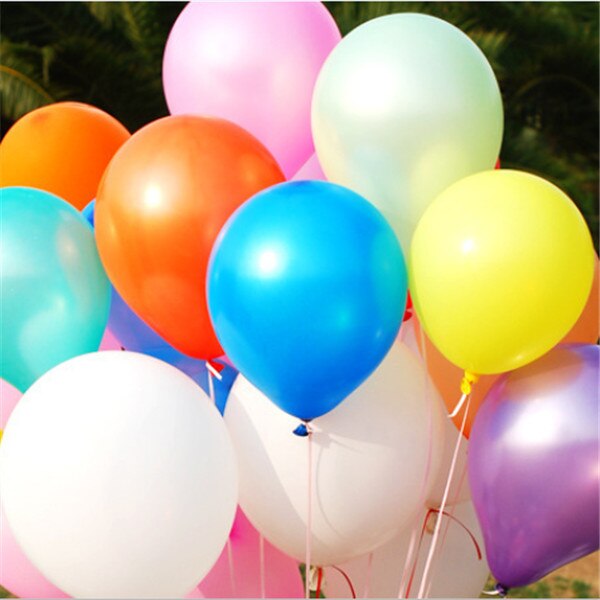 [variant_title] - 10Pcs birthday balloons 10inch 1.5g Latex Helium balloon Thickening Pearl party balloon Party Ball kid child toy wedding ballons