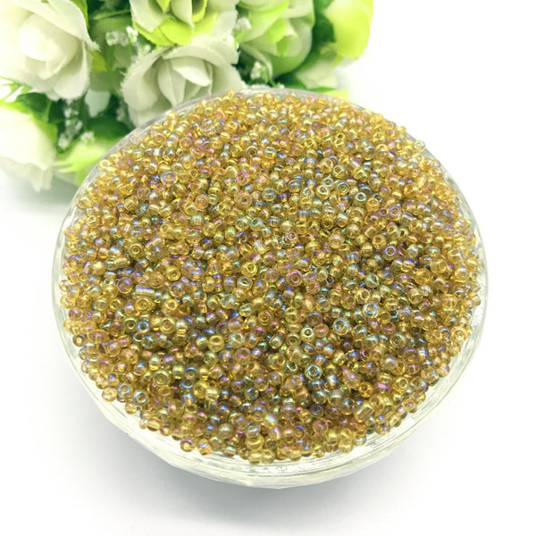 58 - 1000pcs 2mm Charm Czech Glass Seed Beads DIY Bracelet Necklace For Jewelry Making Accessories