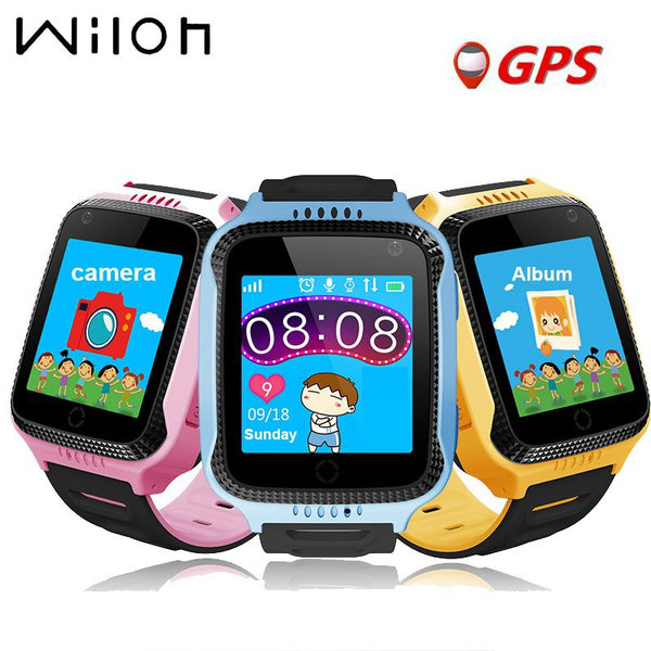 [variant_title] - GPS tracker kids watch Camera Flashlight touch Screen SOS Call Location Baby clock Children Smart watches Q528 Y21 2G SIM card